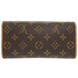 LOUIS VUITTON Shoulder Bag M51854 Monogram canvas Brown Monogram Pochette Twin PM | AlmaBagz