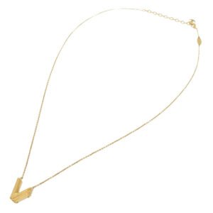 LOUIS VUITTON Necklace M61077 metal gold LV＆ME VNecklace | AlmaBagz