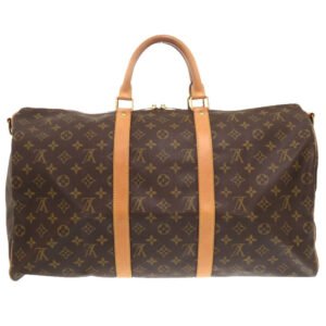 LOUIS VUITTON Boston Duffel bag M41416 Monogram canvas Brown Monogram Keepall bandouliere50 mens Used | AlmaBagz