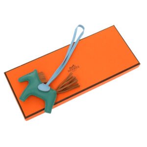 HERMES key ring Anyo Miro Vervelon Rodeo PM charm | AlmaBagz