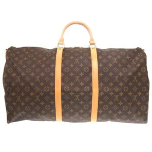 LOUIS VUITTON Boston Duffel bag M41412 Monogram canvas Brown Monogram Keepall bandouliere60 | AlmaBagz