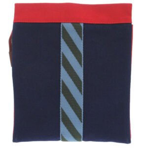 HERMES Clutch bag 456116 Canvas, Cotton Navy Jimetu Jumping High Case mens Used | AlmaBagz