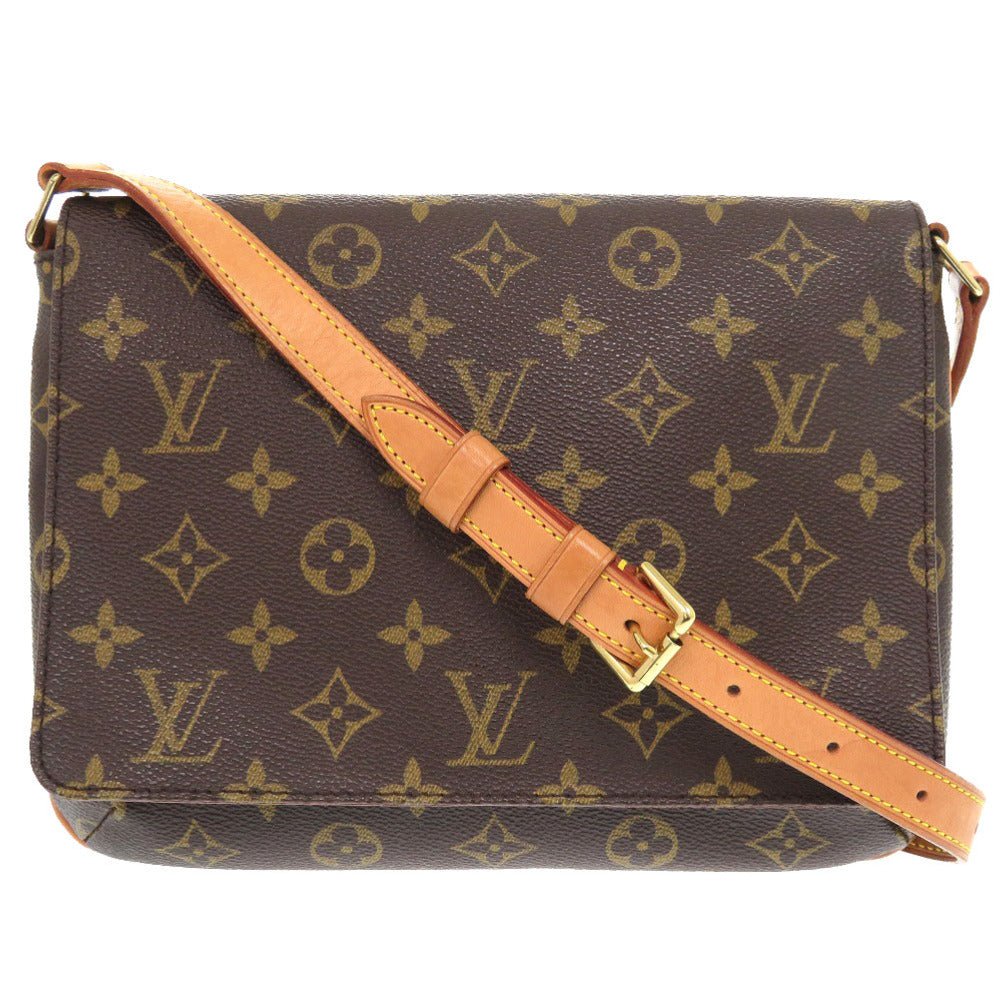 LOUIS VUITTON Shoulder Bag M51257 Monogram canvas Brown Monogram Musette Tango Short Strap | AlmaBagz - Image 10