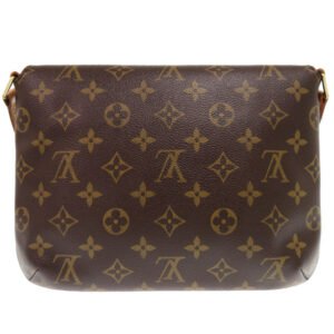 LOUIS VUITTON Shoulder Bag M51388 Monogram canvas Brown Monogram Musette Tango Long Strap | AlmaBagz
