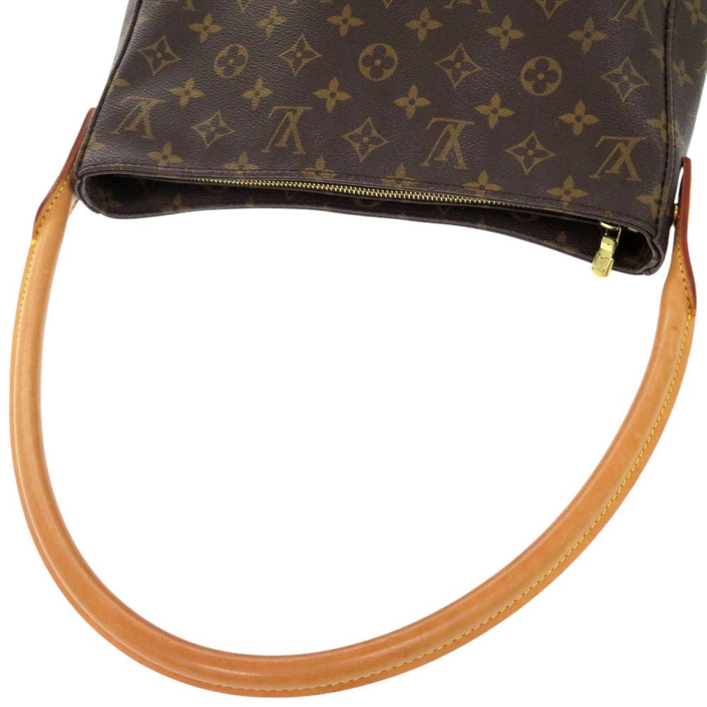 LOUIS VUITTON Shoulder Bag M51145 Monogram canvas Brown Monogram LoopingGM Women Used | AlmaBagz - Image 4
