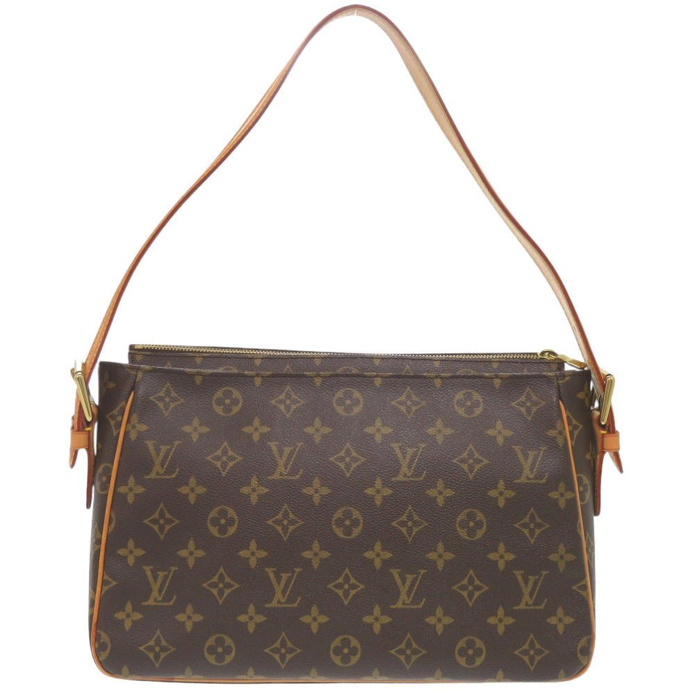 LOUIS VUITTON Shoulder Bag M51163 Monogram canvas Brown Monogram Vivasite GM Women Used | AlmaBagz