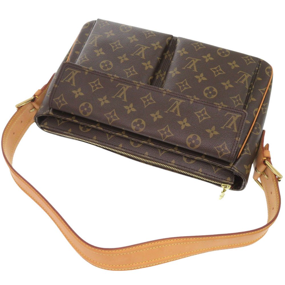 LOUIS VUITTON Shoulder Bag M51163 Monogram canvas Brown Monogram Vivasite GM Women Used | AlmaBagz - Image 4