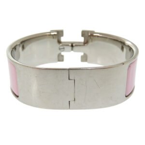 HERMES Bangle metal pink Click crack GM | AlmaBagz