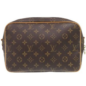 LOUIS VUITTON Shoulder Bag M45254 Monogram canvas Brown Monogram Reporter PM mens(Unisex) Used | AlmaBagz
