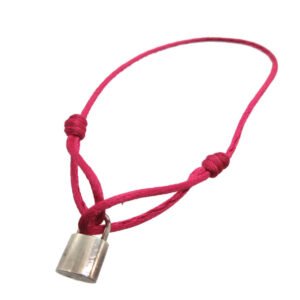 LOUIS VUITTON bracelet A07961 Silver925 Silver SilverLockit Code Bracelet Women Used | AlmaBagz