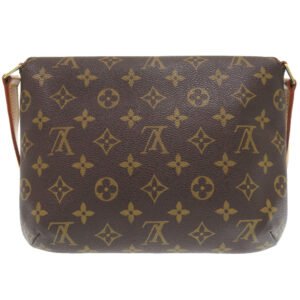 LOUIS VUITTON Shoulder Bag M51257 Monogram canvas Brown Monogram Musette Tango Short Strap | AlmaBagz