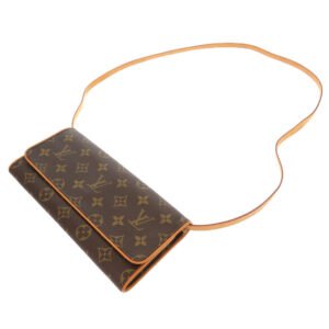 LOUIS VUITTON Shoulder Bag M51852 Monogram canvas Brown Monogram Pochette Twin GM Women Used | AlmaBagz