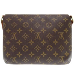 LOUIS VUITTON Shoulder Bag M51257 Monogram canvas Brown Monogram Musette Tango Short Strap | AlmaBagz