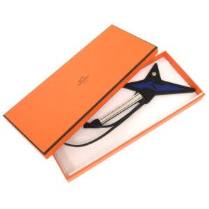 HERMES key ring Votadelakt, Chevre black Lock bag charm mens Used | AlmaBagz