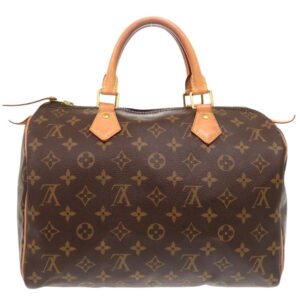 LOUIS VUITTON Handbag M41108 Monogram canvas Brown Monogram New Speedy 30 | AlmaBagz