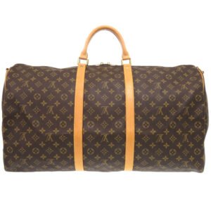 LOUIS VUITTON Boston Duffel bag M41414 Monogram canvas Brown Monogram Keepall bandouliere55 | AlmaBagz