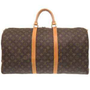 LOUIS VUITTON Boston Duffel bag M41412 Monogram canvas Brown Monogram Keepall bandouliere60 | AlmaBagz