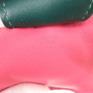 HERMES key ring Anyo Miro Rose azare Rodeo GM Women Used | AlmaBagz