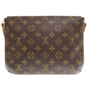 LOUIS VUITTON Shoulder Bag M51388 Monogram canvas Brown Monogram Musette Tango Long Strap | AlmaBagz