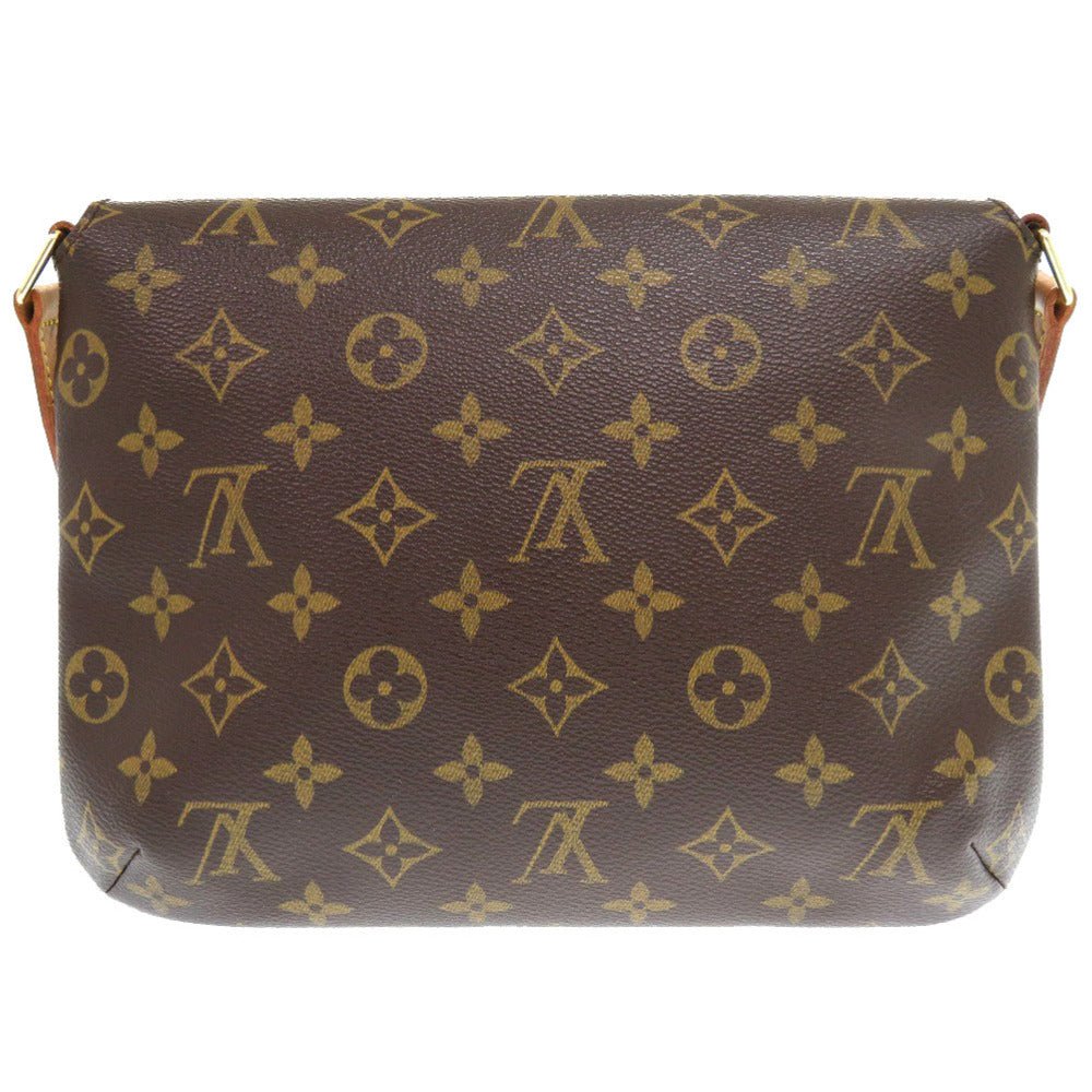 LOUIS VUITTON Shoulder Bag M51388 Monogram canvas Brown Monogram Musette Tango Long Strap | AlmaBagz