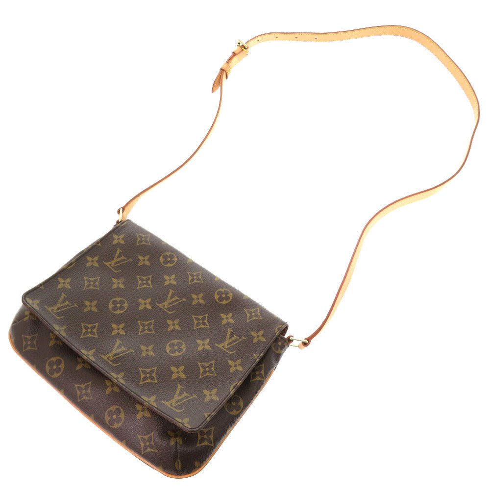 LOUIS VUITTON Shoulder Bag M51388 Monogram canvas Brown Monogram Musette Tango Long Strap | AlmaBagz - Image 3
