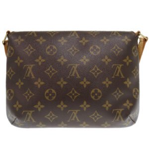 LOUIS VUITTON Shoulder Bag M51388 Monogram canvas Brown Monogram Musette Tango Long Strap | AlmaBagz