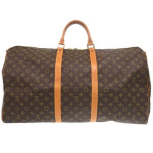 LOUIS VUITTON Boston Duffel bag M41412 Monogram canvas Brown Monogram Keepall bandouliere60 | AlmaBagz