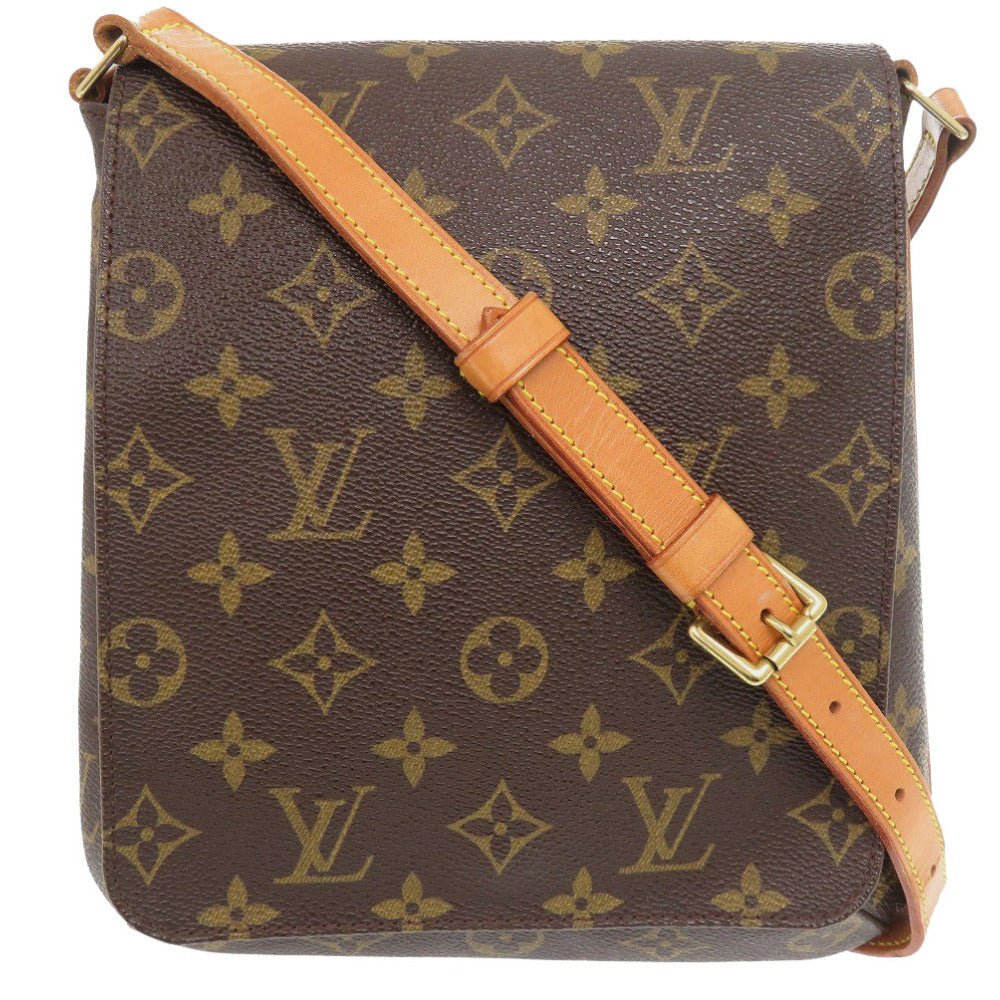 LOUIS VUITTON Shoulder Bag M51258 Monogram canvas Brown Monogram Musette Salsa short strap | AlmaBagz - Image 8