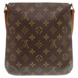 LOUIS VUITTON Shoulder Bag M51258 Monogram canvas Brown Monogram Musette Salsa short strap | AlmaBagz