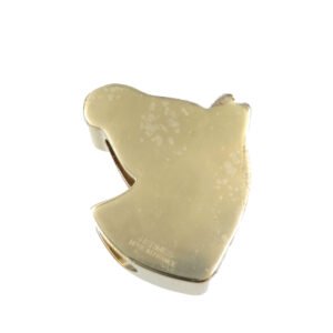 HERMES Scarf ring metal gold | AlmaBagz