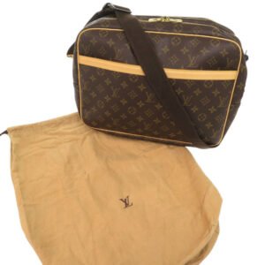 LOUIS VUITTON Shoulder Bag M45252 Monogram canvas Brown Monogram Reporter GM Women Used | AlmaBagz