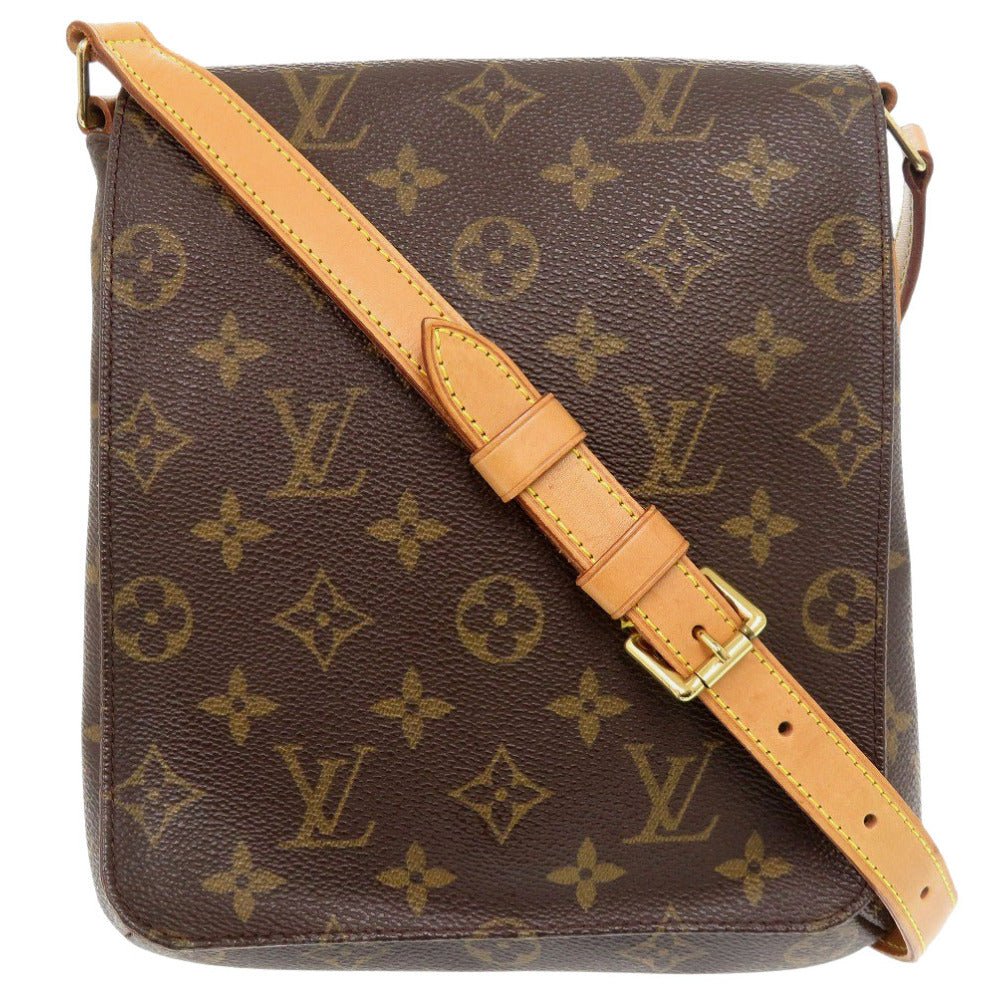 LOUIS VUITTON Shoulder Bag M51257 Monogram canvas Brown Monogram Musette Salsa short strap | AlmaBagz - Image 9