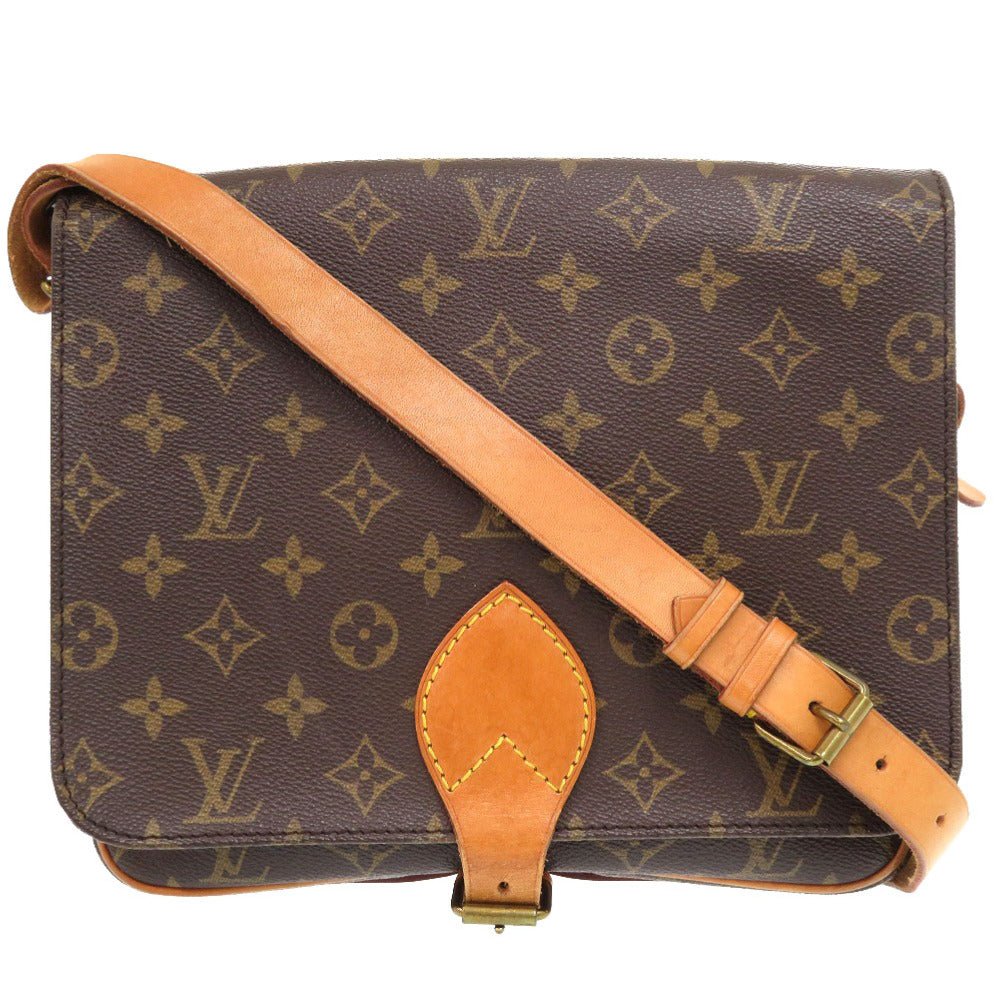 LOUIS VUITTON Shoulder Bag M51252 Monogram canvas Brown Monogram Cartouchiere 26 | AlmaBagz - Image 10