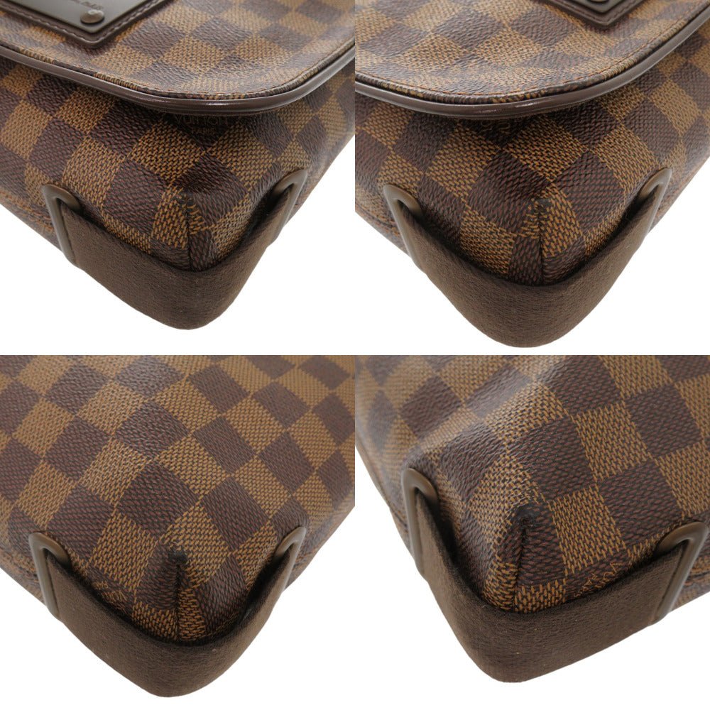 LOUIS VUITTON Shoulder Bag N51210 Damier canvas Ebene Damier Brooklyn PM Women Used | AlmaBagz - Image 3