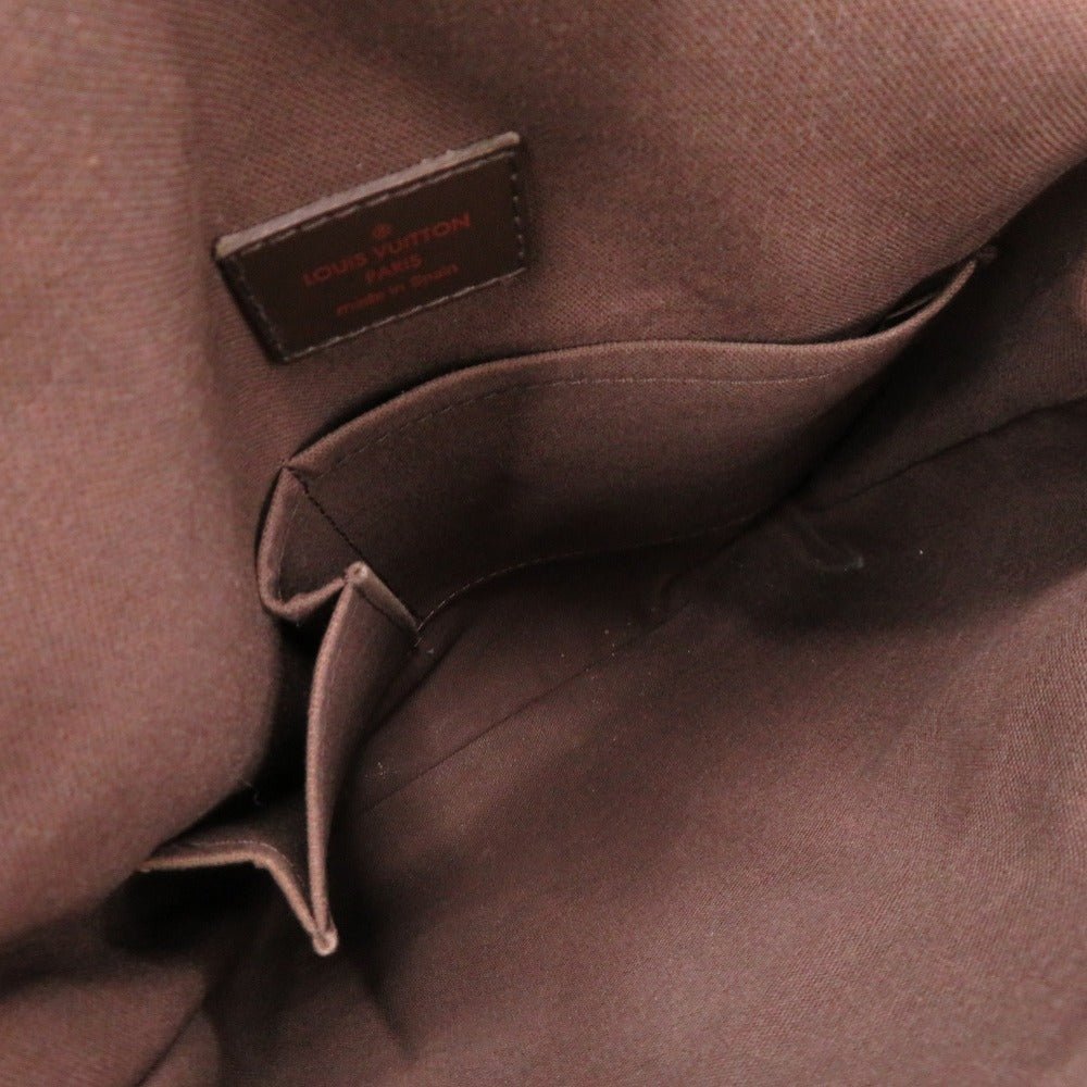 LOUIS VUITTON Shoulder Bag N51210 Damier canvas Ebene Damier Brooklyn PM Women Used | AlmaBagz - Image 6