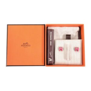 HERMES Pierce metal pink Pop ash | AlmaBagz