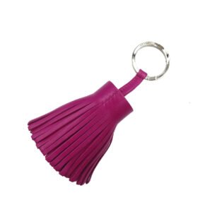 HERMES key ring Swift Rose purple Carmen | AlmaBagz