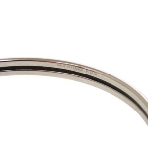 HERMES Bangle metal white Emaille PM | AlmaBagz