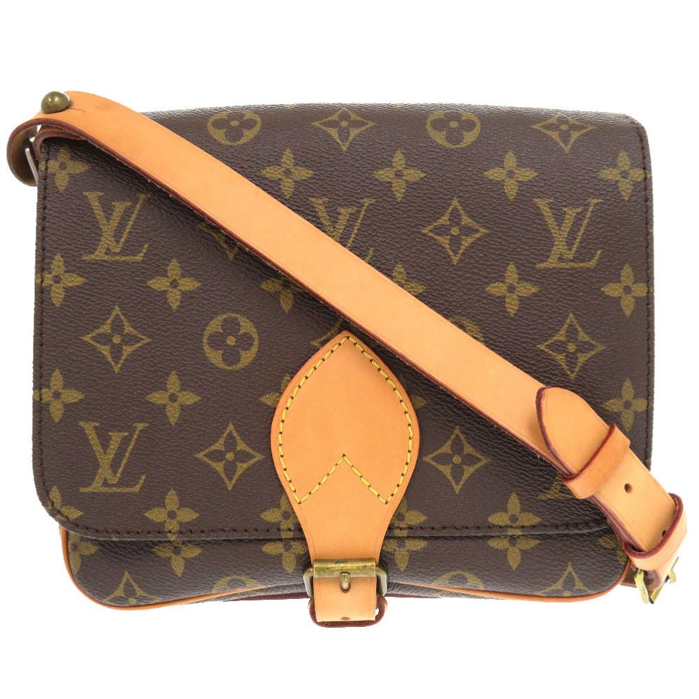 LOUIS VUITTON Shoulder Bag M51253 Monogram canvas Brown Monogram Cartouchiere 22 | AlmaBagz - Image 10