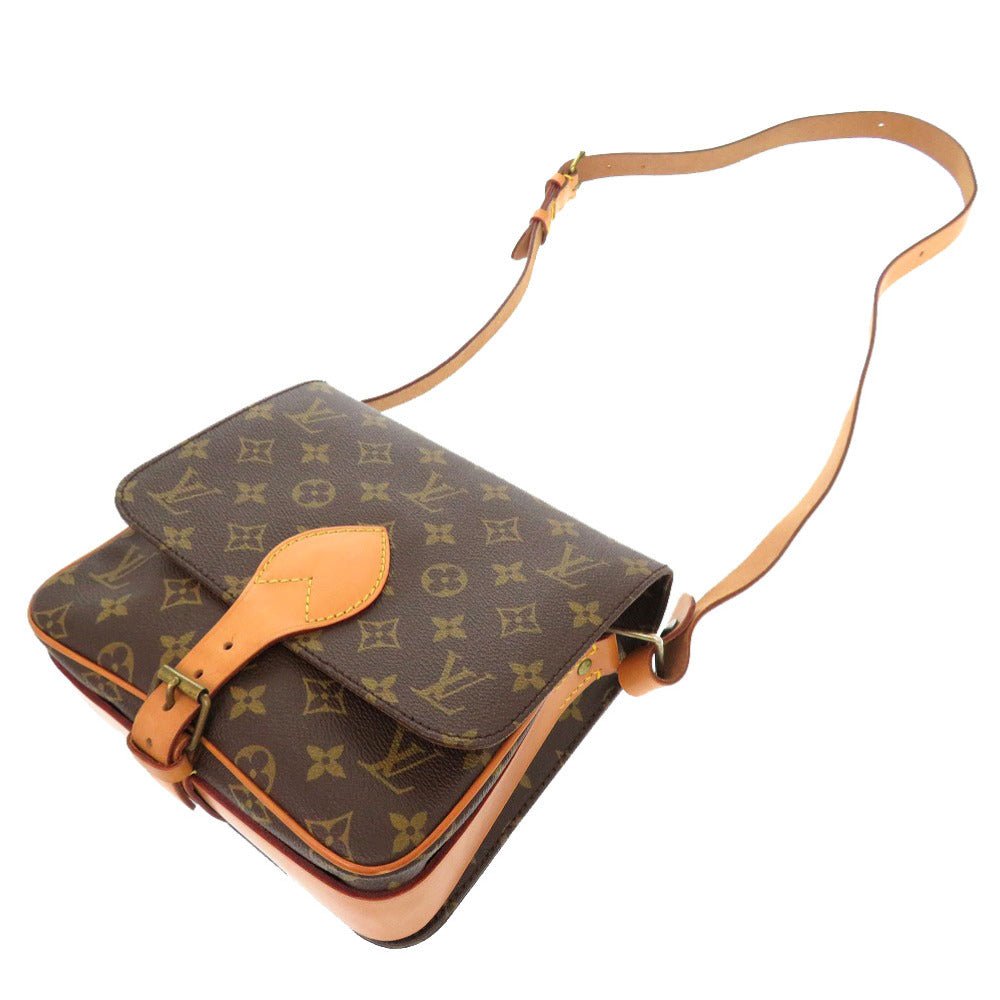 LOUIS VUITTON Shoulder Bag M51253 Monogram canvas Brown Monogram Cartouchiere 22 | AlmaBagz - Image 3