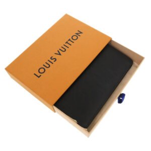 LOUIS VUITTON Long Wallet Purse M60622 Epi Leather black Epi Portefeuille Braza | AlmaBagz