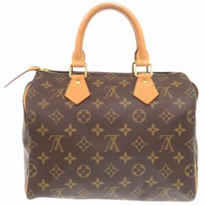 LOUIS VUITTON Handbag M41528 Monogram canvas Brown Monogram Speedy 25 | AlmaBagz