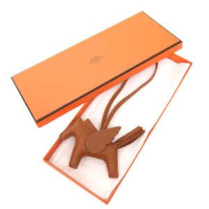 HERMES key ring Anyo Miro gold Rodeo Pegasus PM | AlmaBagz
