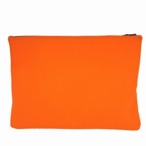 HERMES Pouch Nylon Orange Neovan GM | AlmaBagz