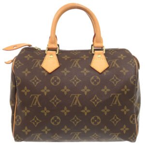 LOUIS VUITTON Handbag M41528 Monogram canvas Brown Monogram Speedy 25 | AlmaBagz