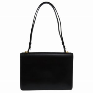 HERMES Shoulder Bag Box scarf black fonsbell | AlmaBagz