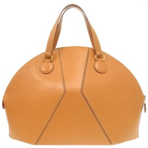 HERMES Handbag Vaux Chamonix natural Île de Bou | AlmaBagz