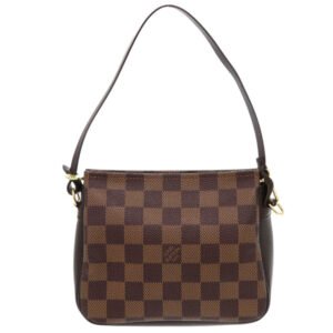 LOUIS VUITTON Handbag Damier canvas Brown Damier Truth makeup | AlmaBagz