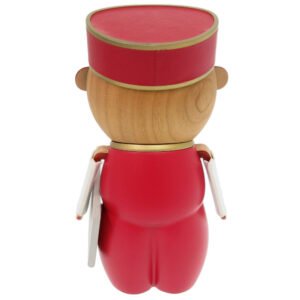 LOUIS VUITTON object GI0483 Wood Red Gaston Porter Bellboy | AlmaBagz