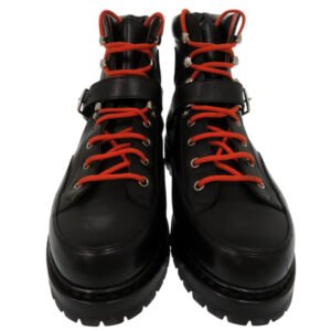 HERMES boots 132251ZH leather black 39 | AlmaBagz